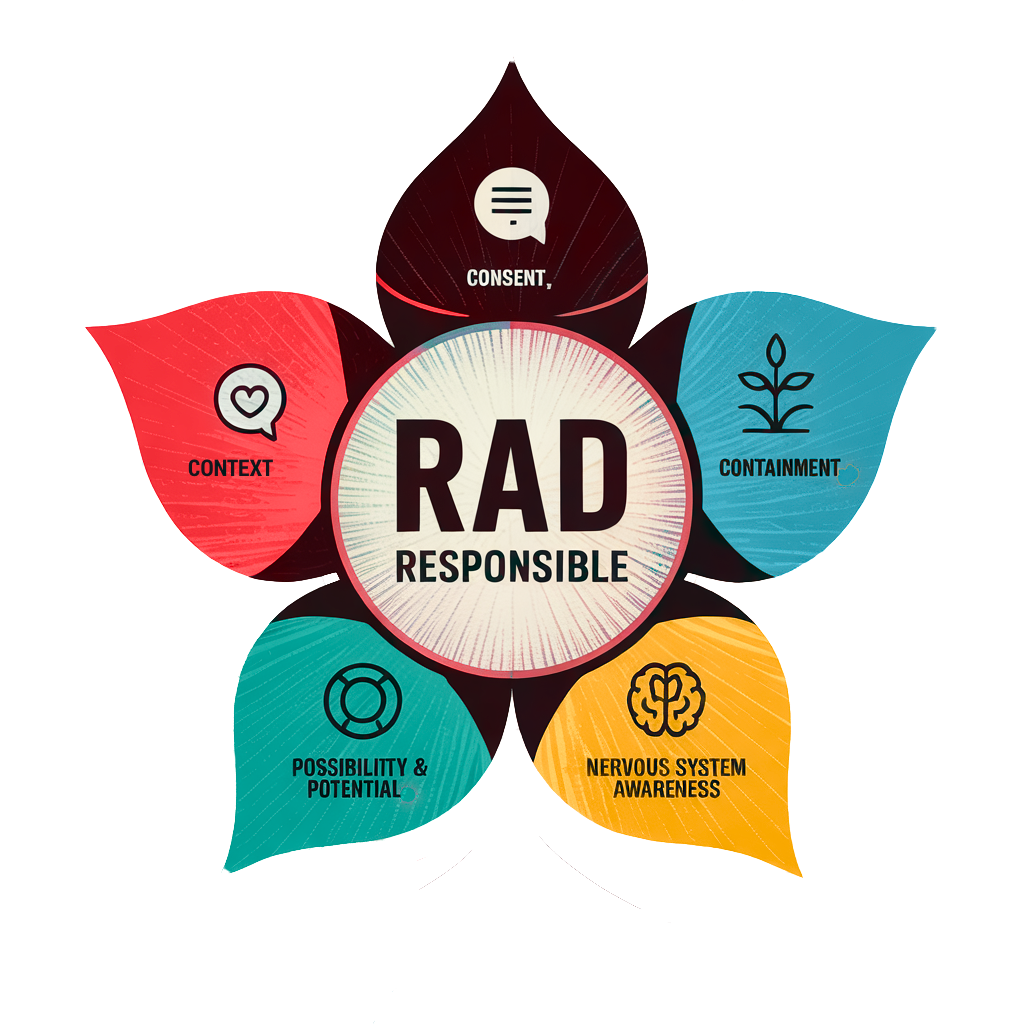 RAD Responsible badge